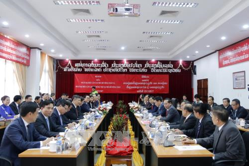 Hai thủ đô Hà Nội và Vientiane tăng cường hợp tác ảnh 2